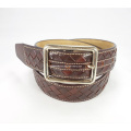 Elegant Leather Braided Woven Belt for Men